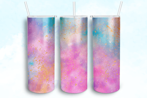 Pink Glitter 20oz Skinny Tumbler PNG