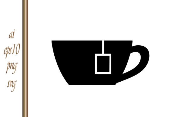 Tea Cup Hot Drink Doodle Clipart Vector
