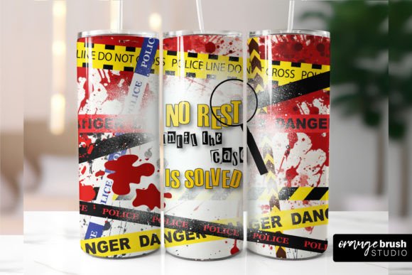 True Crime Tumbler PNG Halloween Tumbler