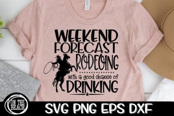 Weekend Forcast Rodeo SVG Rodeoing