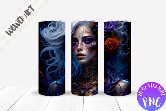 Witch 20oz Skinny Tumbler Wrap